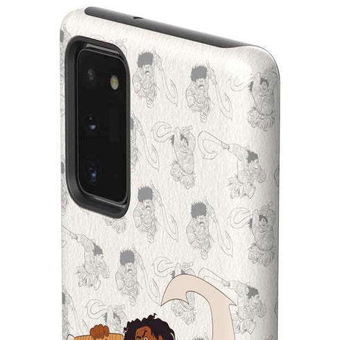 Disney Princess Moana Maui Pattern Galaxy Note20 5G Pro Case