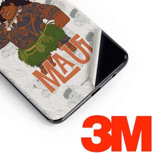 Disney Princess Moana Maui Pattern Galaxy S10 Plus Skin