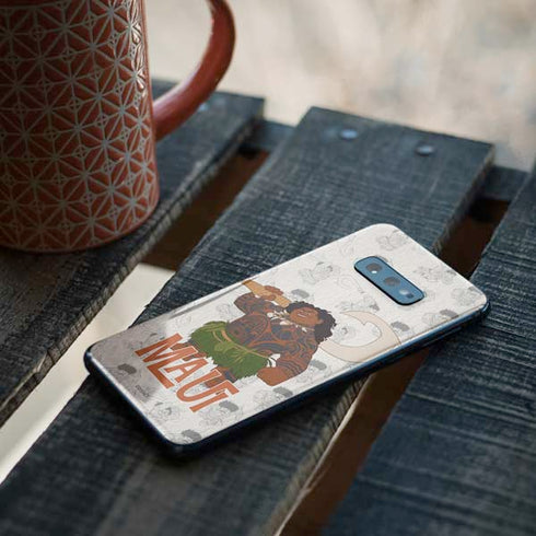 Disney Princess Moana Maui Pattern Galaxy S10e Skin