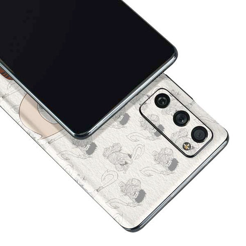 Disney Princess Moana Maui Pattern Galaxy S20 Fan Edition Skin