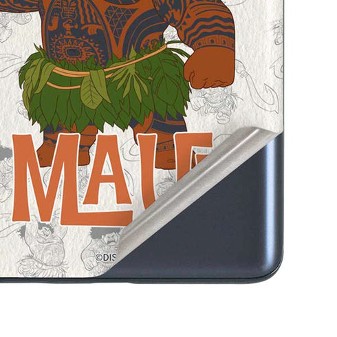 Disney Princess Moana Maui Pattern Galaxy S20 Fan Edition Skin