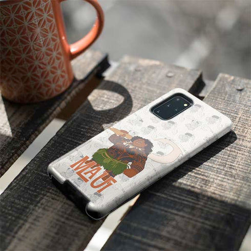 Disney Princess Moana Maui Pattern Galaxy S20 Plus Pro Case
