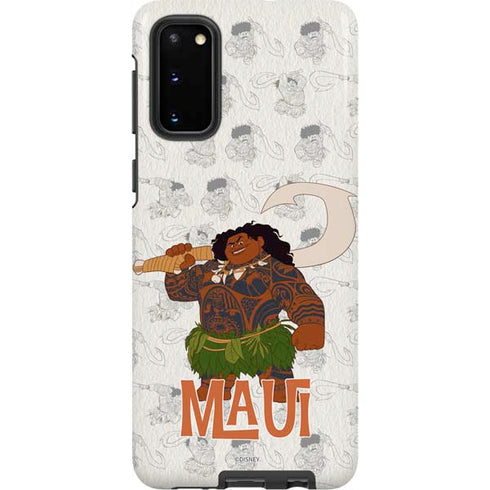 Disney Princess Moana Maui Pattern Galaxy S20 Pro Case
