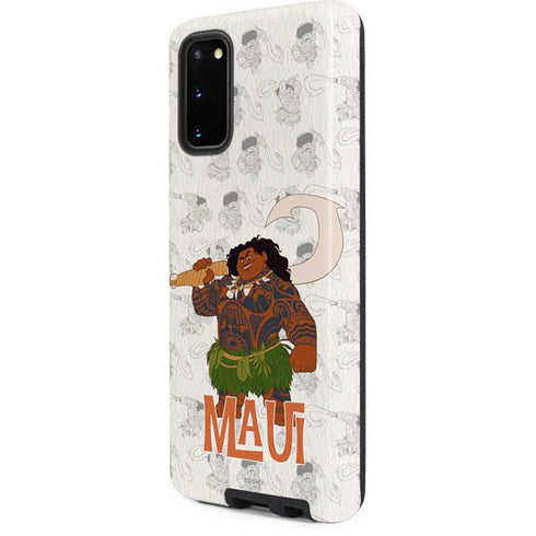Disney Princess Moana Maui Pattern Galaxy S20 Pro Case