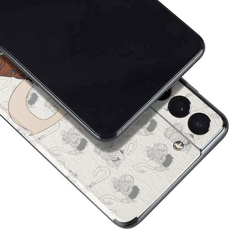 Disney Princess Moana Maui Pattern Galaxy S21 Plus 5G Skin