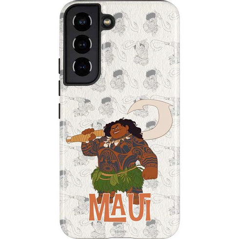 Disney Princess Moana Maui Pattern Galaxy S22 Pro Case