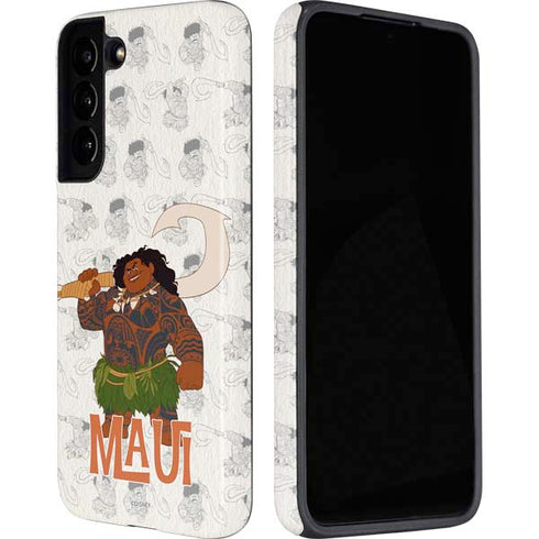 Disney Princess Moana Maui Pattern Galaxy S22 Pro Case