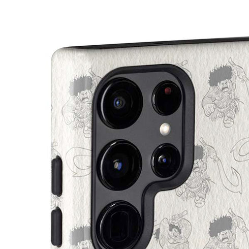 Disney Princess Moana Maui Pattern Galaxy S24 Ultra Impact Case