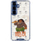 Disney Princess Moana Maui Pattern Galaxy S25 Clear Case