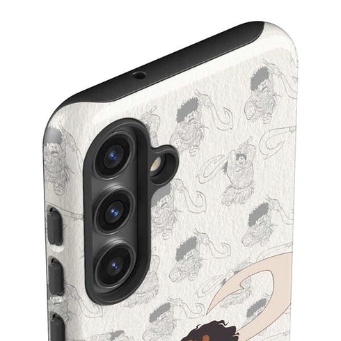 Disney Princess Moana Maui Pattern Galaxy S25 Impact Case