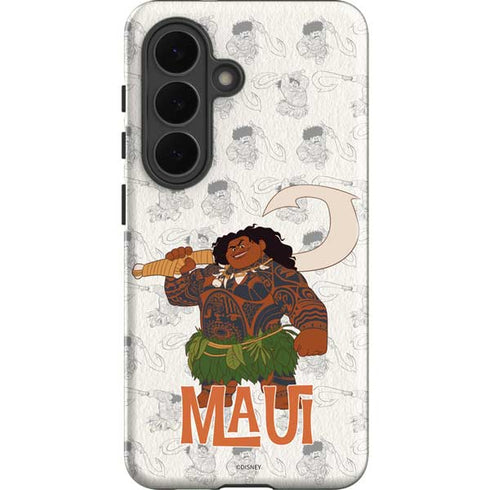 Disney Princess Moana Maui Pattern Galaxy S26 Impact Case