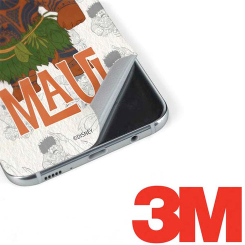 Disney Princess Moana Maui Pattern Galaxy S8 Plus Skin