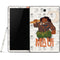 Disney Princess Moana Maui Pattern Samsung Galaxy Tab Skin