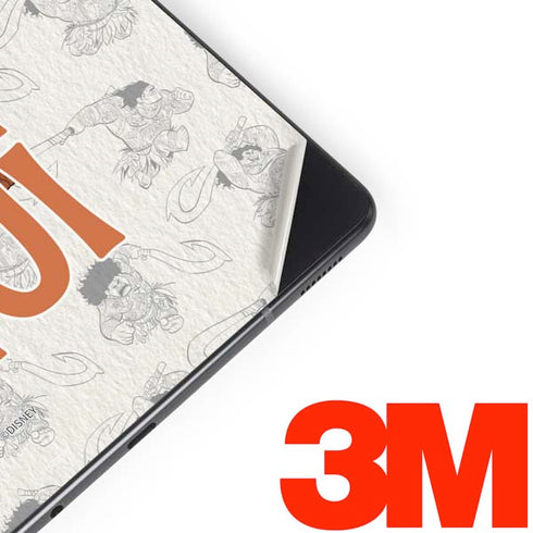 Disney Princess Moana Maui Pattern Samsung Galaxy Tab Skin