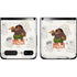 Disney Princess Moana Maui Pattern Galaxy Z Flip Skin