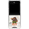 Disney Princess Moana Maui Pattern Galaxy Z Flip6 Clear Case