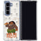 Disney Princess Moana Maui Pattern Galaxy Z Fold5 5G Clear Case