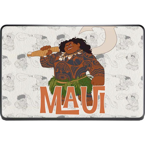 Disney Princess Moana Maui Pattern Google Pixelbook Go Skin