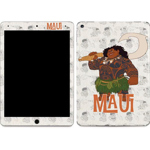 Disney Princess Moana Maui Pattern iPad Skins