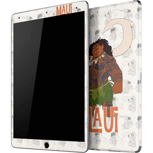 Disney Princess Moana Maui Pattern iPad Skins