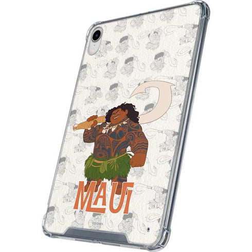 Disney Princess Moana Maui Pattern iPad 11th Gen (2025) Clear Case