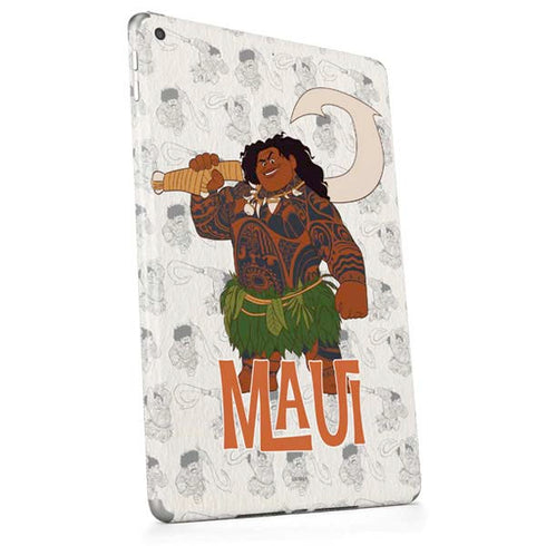 Disney Princess Moana Maui Pattern Apple iPad Skin