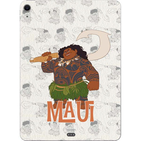 Disney Princess Moana Maui Pattern Apple iPad Air Skin