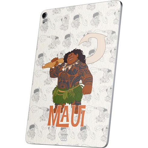 Disney Princess Moana Maui Pattern Apple iPad Air Skin