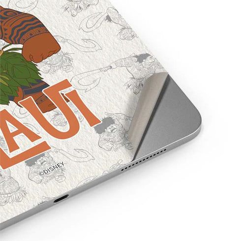 Disney Princess Moana Maui Pattern Apple iPad Air Skin