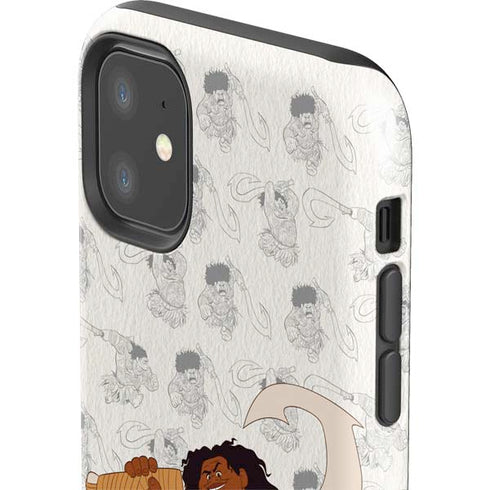 Disney Princess Moana Maui Pattern iPhone 11 Impact Case