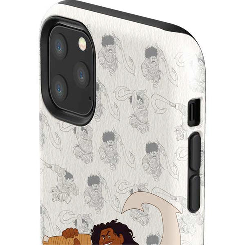 Disney Princess Moana Maui Pattern iPhone 11 Pro Max Impact Case