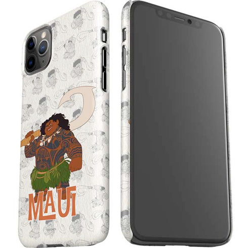 Disney Princess Moana Maui Pattern iPhone 11 Pro Max Lite Case