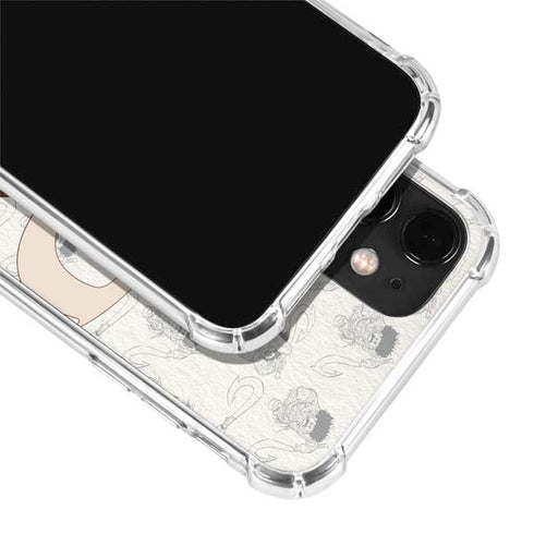 Disney Princess Moana Maui Pattern iPhone 12 Clear Case