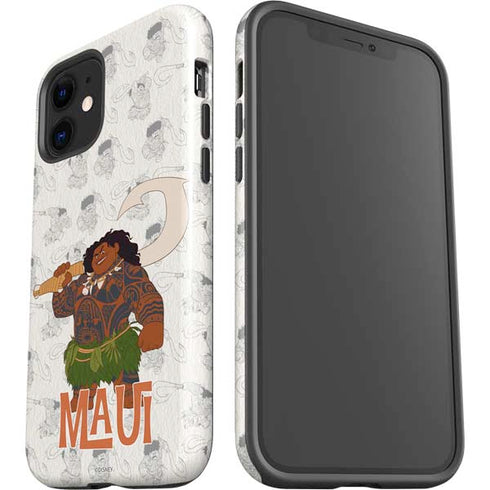 Disney Princess Moana Maui Pattern iPhone 12 Impact Case