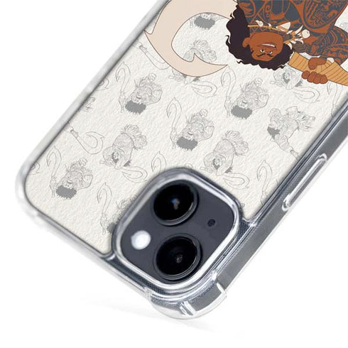Disney Princess Moana Maui Pattern iPhone 13 MagSafe Case