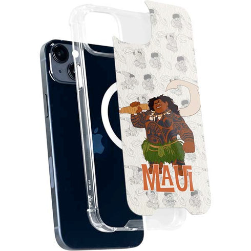 Disney Princess Moana Maui Pattern iPhone 14 MagSafe Case