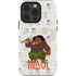 Disney Princess Moana Maui Pattern iPhone 14 Pro Impact Case