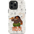 Disney Princess Moana Maui Pattern iPhone 14 Pro Max Impact Case