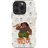 Disney Princess Moana Maui Pattern iPhone 15 Pro Impact Case