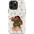 Disney Princess Moana Maui Pattern iPhone 15 Pro Max Impact Case