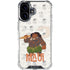 Disney Princess Moana Maui Pattern iPhone 16 Plus Clear Case