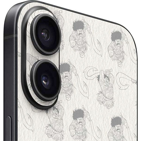 Disney Princess Moana Maui Pattern iPhone 16 Skin