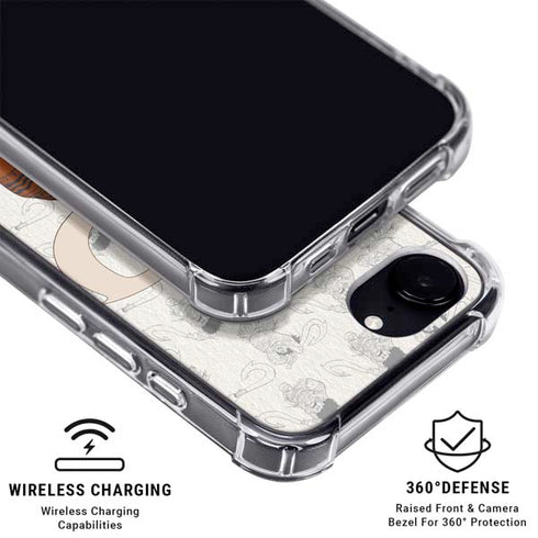 Disney Princess Moana Maui Pattern iPhone 16e MagSafe Case