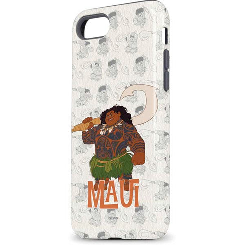 Disney Princess Moana Maui Pattern iPhone 7 Pro Case