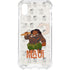 Disney Princess Moana Maui Pattern iPhone XS Clear Case