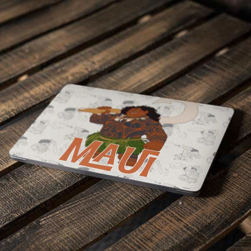 Disney Princess Moana Maui Pattern Apple MacBook Air Skin