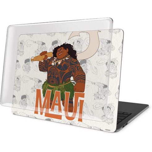 Disney Princess Moana Maui Pattern MacBook Pro 13in (2020) Case plus Skin