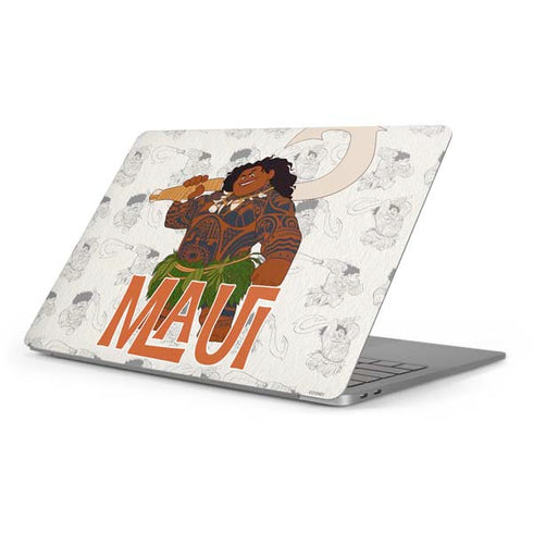 Disney Princess Moana Maui Pattern Apple MacBook Pro 16-inch Skin