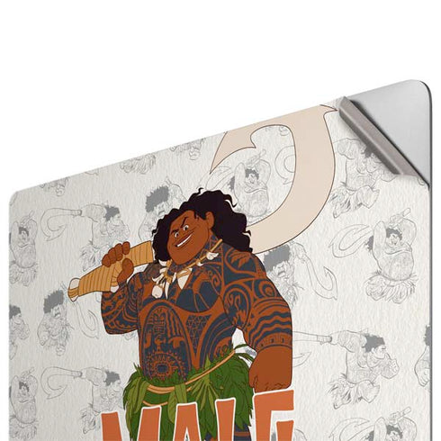 Disney Princess Moana Maui Pattern Apple MacBook Pro 16-inch Skin