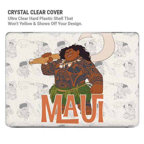 Disney Princess Moana Maui Pattern MacBook Cases